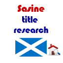 Sasine title search